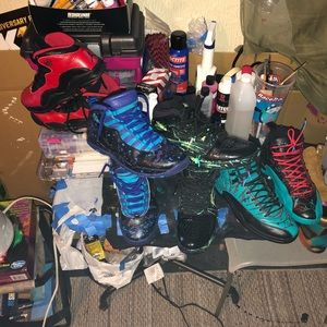 Michael Jordan custom sneakers. Asking $100 obo